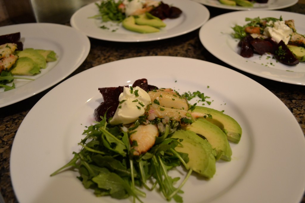 Avocado & Beet Salad