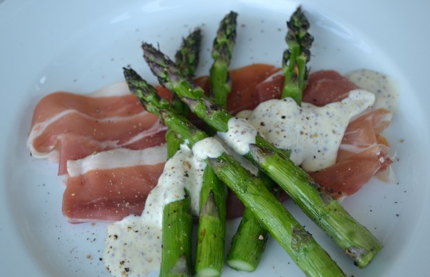 June Menu Asparagus